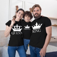 King Queen ve Prince Tişört Kombini - 2