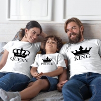 King Queen ve Prince Tişört Kombini - 4