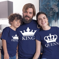 King Queen ve Prince Tişört Kombini - 5