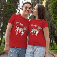 Mutlu Aile Sevgili Tişört Kombini - 3