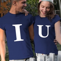 I Love U Sevgili Tişört Kombini