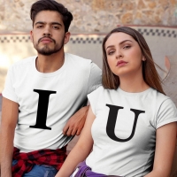 I Love U Sevgili Tişört Kombini - 2
