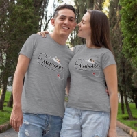 Mutlu Aile Temalı Sevgili Tişört Kombini - 5