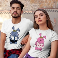 Tavşan Sevgili Tişört Kombini - 2