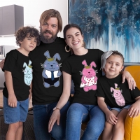 Tavşan Ailesi Tişört Kombini - 2