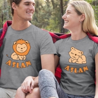 Aslan Sevgili Tişört Kombini - 5