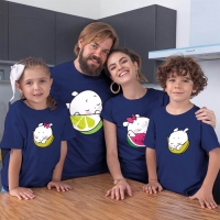 Sevimli Meyveler Aile Tişört Kombini - 2