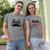 Mom and Dad Sevgili Tişört Kombini - 4