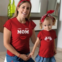 Mom and Kid Anne Kız Çocuk Tişört Kombini - 2