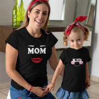 Mom and Kid Anne Kız Çocuk Tişört Kombini - 4
