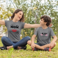 Mom and Kid Anne Erkek Çocuk Tişört Kombini - 4