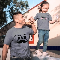 Dad and Kid Baba Kız Çocuk Tişört Kombini - 5