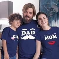 Mom Dad and Kid Anne Baba ve Erkek Çocuk Tişört Kombini - 3