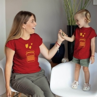 Arım Balım Anne Kız Çocuk Tişört Kombini - 2