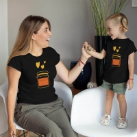 Arım Balım Anne Kız Çocuk Tişört Kombini - 4