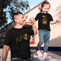 Arım Balım Baba Kız Çocuk Tişört Kombini - 2