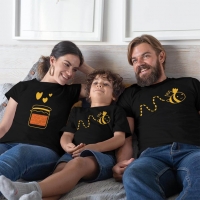 Arım Balım Anne Baba Erkek Çocuk Tişört Kombini - 4