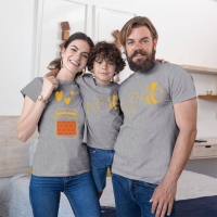 Arım Balım Anne Baba Erkek Çocuk Tişört Kombini - 5