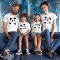Panda Ailesi Tişört Kombini - 4