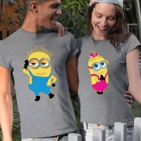 Çılgın Hırsız Minyonlar Sevgili Tişört Kombini - 4