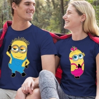 Çılgın Hırsız Minyonlar Sevgili Tişört Kombini - 5