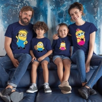 Çılgın Hırsız Minyonlar Aile Tişört Kombini - 4