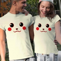 Pikachu Sevgili Tişört Kombini - 3