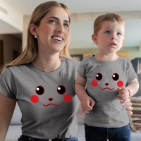 Pikachu Anne Erkek Çocuk Tişört Kombini - 3