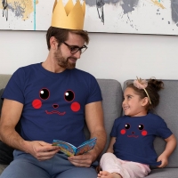 Pikachu Baba Kız Çocuk Tişört Kombini - 3