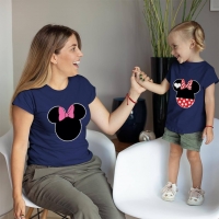 Minnie Mouse Anne Kız Çocuk Tişört Kombini - 4