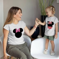 Minnie Mouse Anne Kız Çocuk Tişört Kombini - 5
