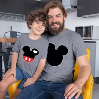 Mickey Mouse Baba Erkek Çocuk Tişört Kombini - 1
