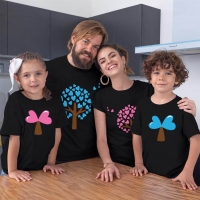 Aşk Ağaçları Aile Tişört Kombini - 2