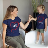 Annesinin Kuzusu Anne Kız Çocuk Tişört Kombini - 4