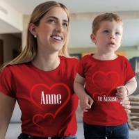 Annesinin Kuzusu Anne Erkek Çocuk Tişört Kombini - 3