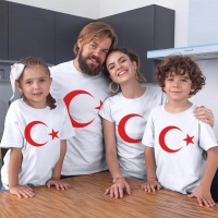 Ay Yıldız Aile Tişört Kombini - 2