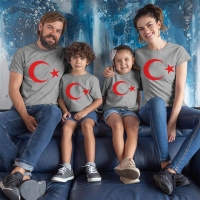 Ay Yıldız Aile Tişört Kombini - 4