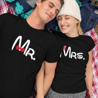 Mr and Mrs Sevgili Tişört Kombini - 2