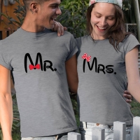 Mr and Mrs Sevgili Tişört Kombini - 4