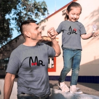 Mr and Jr Baba Kız Çocuk Kombini - 4