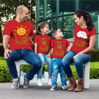 I Love My Family Aile Tişört Kombini - 3