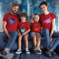 Aşkımızın Meyvesi Aile Tişört Kombini - 4