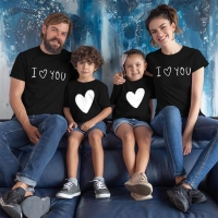 I Love You Aile Tişört Kombini - 3