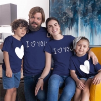 I Love You Aile Tişört Kombini - 4