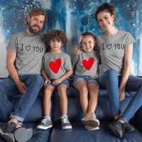 I Love You Aile Tişört Kombini - 5