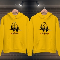 Aşk Kuşları Kapüşonlu Sevgili Kombini - 3