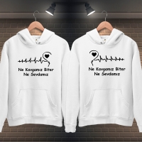 Ne Kavgamız Biter Ne Sevdamız Kapüşonlu Sevgili Kombini - 2