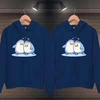 Penguen Kapüşonlu Sevgili Kombini - 1