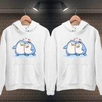 Penguen Kapüşonlu Sevgili Kombini - 3