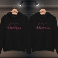 Seni Seviyorum Kapüşonlu Sevgili Kombini - 2